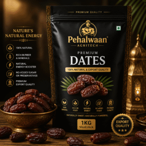 Pehalwaan Agritech Premium Dates – 1KG
