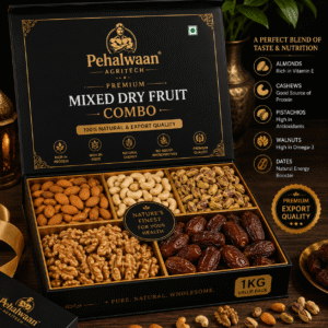 Pehalwaan Agritech Premium Mixed Dry Fruit Combo – 1KG